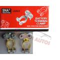 2pcs 12V Adjustable Auto Car Battery Terminal Clamp Clips Connector- Large. 