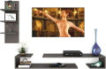 Led tv shelf Wall mounted Lcd racks Wall Mounted Media Console Floating TV Shelf Tv entertainment unit Floating tv rack. 