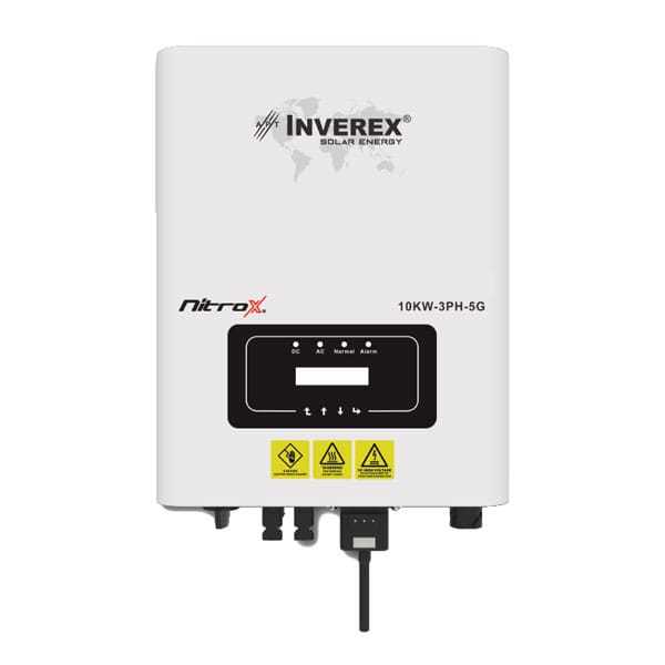 INVEREX NITROX 10KW 3PH-5G ( ON - GRID ) SOLAR INVERTER