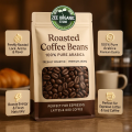 Roasted Coffee Beans 50gram (بھُنی ہوئی کافی کے بیج 50گرام) | Whole Roasted Coffee Beans 50gram for Espresso, French Press & Brew | Strong Aroma Beans 50gram | Fresh Coffee Beans for Daily Use. 