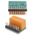 Mini DC5V/12V DPDT Relay Module Reverse Polarity Switch Board. 