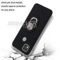 For Infinix Smart HD 2021 6.1 Case Back Finger Ring Soft TPU Silicone Case For Infinix Smart HD 2021 X612B X612 Phone Cover. 