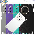 Tecno Camon 30, Full Back Protection Vinyl Skin/Wrap in variety of Textures and Colors for Camon30, TecnoCamon30. 