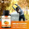 Pslalae Vitamin C Supplement with Elderberry and Citrus Bioflavonoids, Children's Immune Booster Supplement, Vitamin C Capsules. 