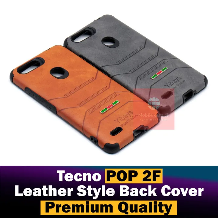 Tecno%20Pop%202F%20Back%20Cover%20Soft%20Leather%20Case%20For%20Tecno%20Pop%202F%20-%20Image%203