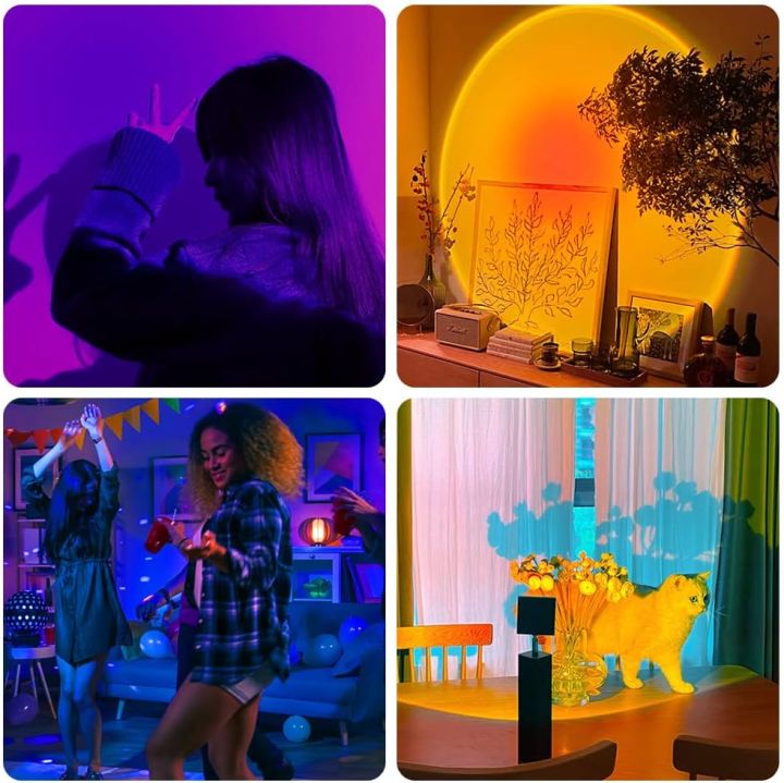 Sunset%20Projection%20Lamp%207%20Colors%20Changing%20Rainbow%20Sun%20Halo%20Led%20Atmosphere%20Sunset%20Lamp%20Night%20Light%20USB%20Powered%20Table%20Lamp%20For%20Photoshoot%20Live%20Video%20Home%20&%20Room%20Decoration%20Birthday%20Dance%20Party%20Etc%20-%20Image%203