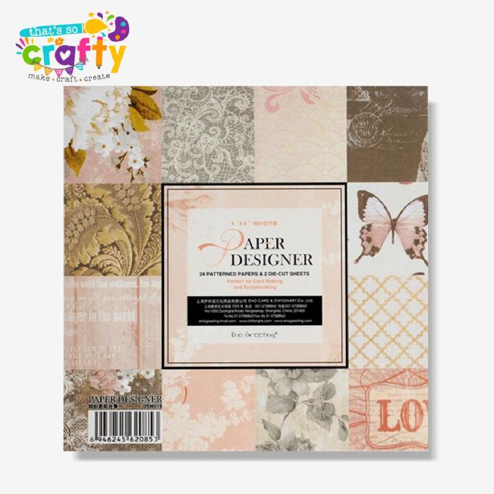 Design Paper Pack Scrapbook Papers Patterned Paper For Crafting 6x6 Inch