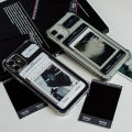 coditto Polaroid Blue Phone Case for iPhone 13prommax14 Niche 12 Apple 11. 
