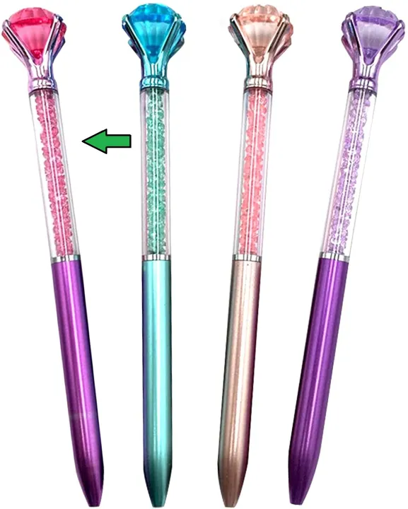 Diamond%20Shaped%20Ball-Point%20Pen%20With%20Unique%20Colors%20-%20Image%206