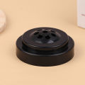 8 Holes Mini Flagpole Base Flag Stand Hand Wave Flag Stand Portable Desk Flag Stand Black Plastic For Office Home Decor Natuo. 
