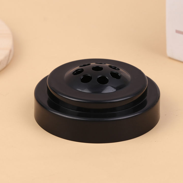 8 Holes Mini Flagpole Base Flag Stand Hand Wave Flag Stand Portable Desk Flag Stand Black Plastic For Office Home Decor Natuo