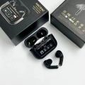 A9 Pro Wireless Earbuds – AirPods Pro Style, Touch Control, LCD Display & Super Bass. 