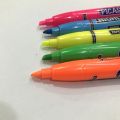 Highlighters Pen - Highlighter Stationery - Highlighting Text - School And Office Accessories - Picasso Highlighter Pack Of 5 Multi Color. 