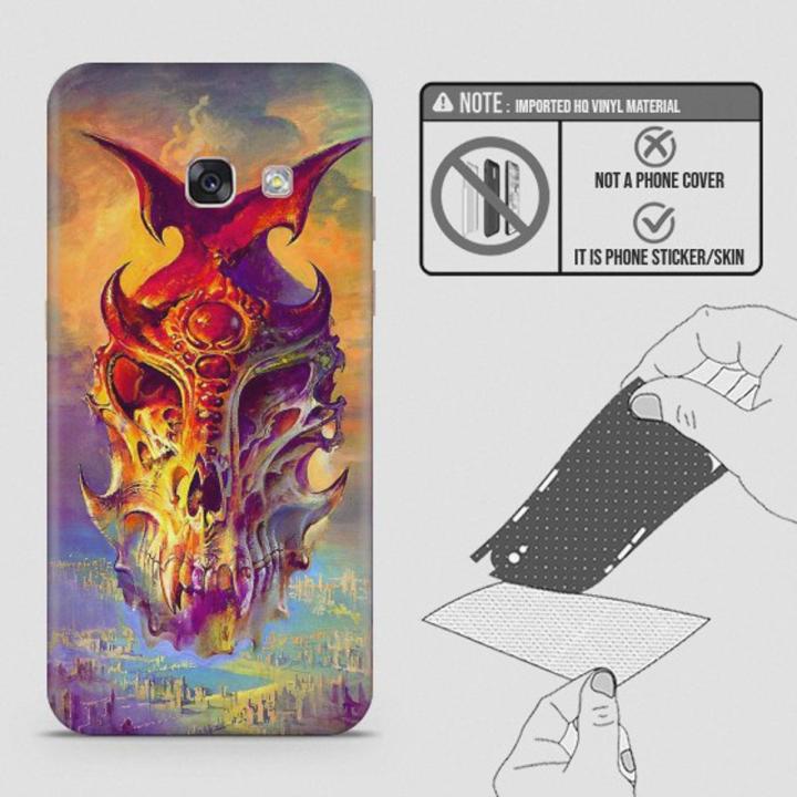 Samsung A5 2017 (A520) Skin - SkinLee HQ Vinyl Skin Wrap (Not Cover) - Sun Of The Shadows - SKINLEE-400-2-20-36