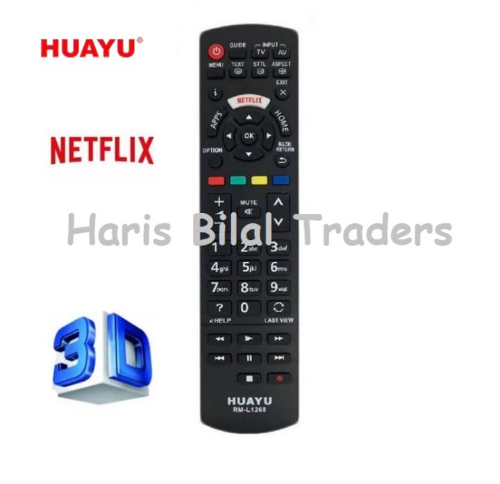 Compatible%20with%20Panasonic%20Smart%20Plasma%20HDTV%203D%20LCD%20LED%20TV%20Remote%20Control%20-%20Image%209