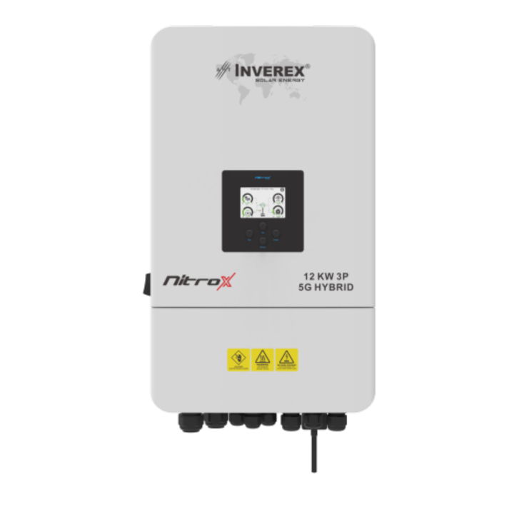 INVEREX NITROX 12 KW 48V - 3PH-HYBRID INVERTER