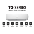 Hisense HC18WRTG75T3 1.5 Ton (White) Split AC Inverter. 