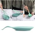 【FUN LIVE】 1Pc Silicone Insulation Spoon Shelf Heat Resistant Placemat Drink Glass Coaster Tray Spoon Pad Eat Mat Pot Holder Kitchen Tool. 