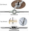 20 Piece Metric Tap and Die Set Manual Tooth Opener Alloy Steel Die Set with Green Storage Case Tapping Thread Cutting Kit for Garage, Metric Thread Tap (Specification x pitch). 