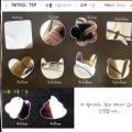 Stick small mirror on phone case Mini phone mirror sticker mirror phone mirror sticker mobile phone makeup mirror sticker. 
