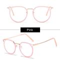 ELJ Graded Eyeglasses with Grade -50 100 150 200 250 300 350 400 450 500 550 600 for Women And Men Retro Art Student Unisex Metal Frame Optical Glasses Fashion Eyewear. 