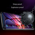 Biruiqu 2PCS For ASUS ROG 3 9H 2.5D Full Cover Rog Phone 3 Tempered Glass Screen Protector Film Black. 