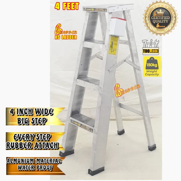 Aluminium%20Ladder%20Height%204%20Feet%20Platform%20Big%20Step%20-%20Image%204