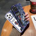 Jizetin for Samsung Galaxy M31 Back Cover Fashion Tide Bear Lens Full Protection Frame Phone Case Soft TPU Shockproof Mobile Phone Cases. 