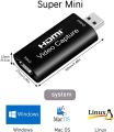Video Recording Card Capture Card HDMI USB Adapter, 4K HDMI Capture Card HDMI Video Capture USB 2.0 1080P for Gaming, Streaming TV, Recorder Live Streaming Video for Windows Mac OS. 