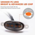 grill lights for trucks-4 x Grille LED Lights with Harness cable KitBlack. 