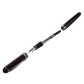 JinHao 2 Pcs X750 New Classic CT Fountain Pen , Smooth Writing Pen Nib Ink Fountain Pen Office, Silver & Deep Red. 
