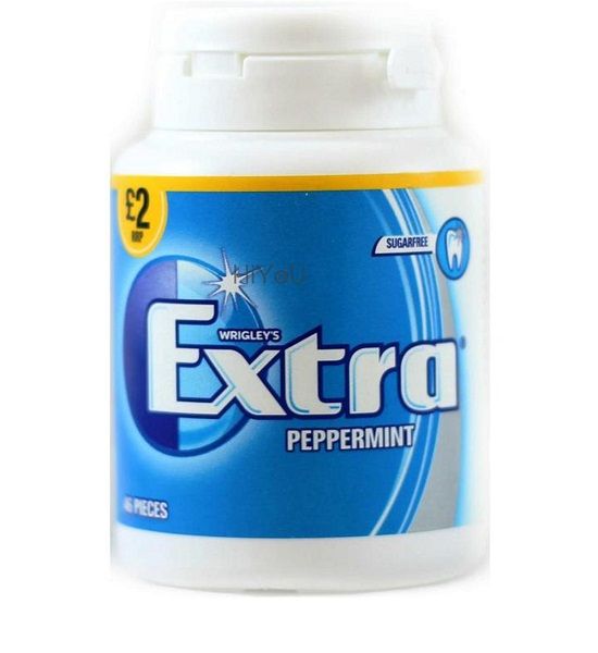 Extra%20Peppermint%20Gum%20Bottle%2046pcs%2064gm%20(Imported)%20-%20Image%203