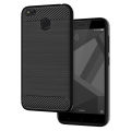 Case For Redmi 4x Case Xiaomi Redmi 4x Case Silicone TPU Bumper Shockproof Carbon Fiber Cover for Redmi 4x Cases Capa Coque. 