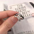 Carat Finger Rings Non-Irritation Angel Devil Couple Rings Engagement Accessory. 