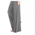 (WHITE) 100% Pure & Soft Viscos Rayon Palazzo  for Women Relaxed Bottom Adult Pajama Pants Viscose Palazzo Pants Regular Fit Flared Palazoo Pants Daily Use Stylish Plain Plazoo Trendz Cotton Viscose Loose Fit Flared Wide Leg Palazzo Plazo - (Free Size). 