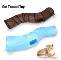 【ETOP】Indoor 2/3/4 5-way Collapsible Cat Tunnel Tube Kitty Tunnel Bored Cat Pet Toys Peek Hole Toy Cat Puppy Kitty Kitten Rabbit. 