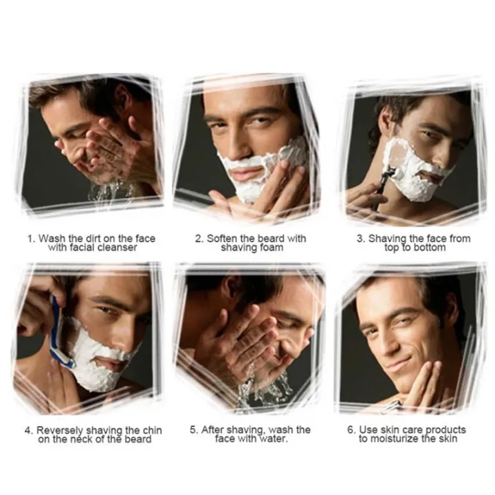 10%20Pcs%20Two%20Blade%20Razor%20Disposable%20Razor%20For%20Men%20Stainless%20Steel%20Razor%20Blade%20-%20Image%205