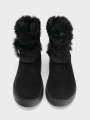 Unze London Women's "ABRAX" Winter Cozy Flat Boots For Women - Boots For Women. 