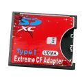 New SD to CF Card Sleeve Supports Wireless WIFI SD Card Type i Adapter SLR Camera Red. 