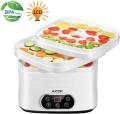 Aicok Food Dehydrator Drying Machine Fruit Beef Jerky Preserver Food Dehydrator Machine, Electric Food Drying Machine with Adjustable Thermostat, Meat or Beef Jerky Maker in Home/Kitchen, Digital Temperature & LCD Display, 5-Tray. |. 
