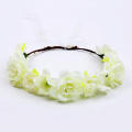 Women Hair Flower Crown Head Garland Wedding Hair Wreath Dried Flowers Corolla Garlands Floral Headband Headdress Hair Tiaras. 
