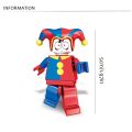 【New Trend】Funny Pomni The Amazing Digital Circu Toy Brick Jax Digital Circu Pomni Building Kinger Caine Jax Ragatha Model Children[Top-notch quality]. 