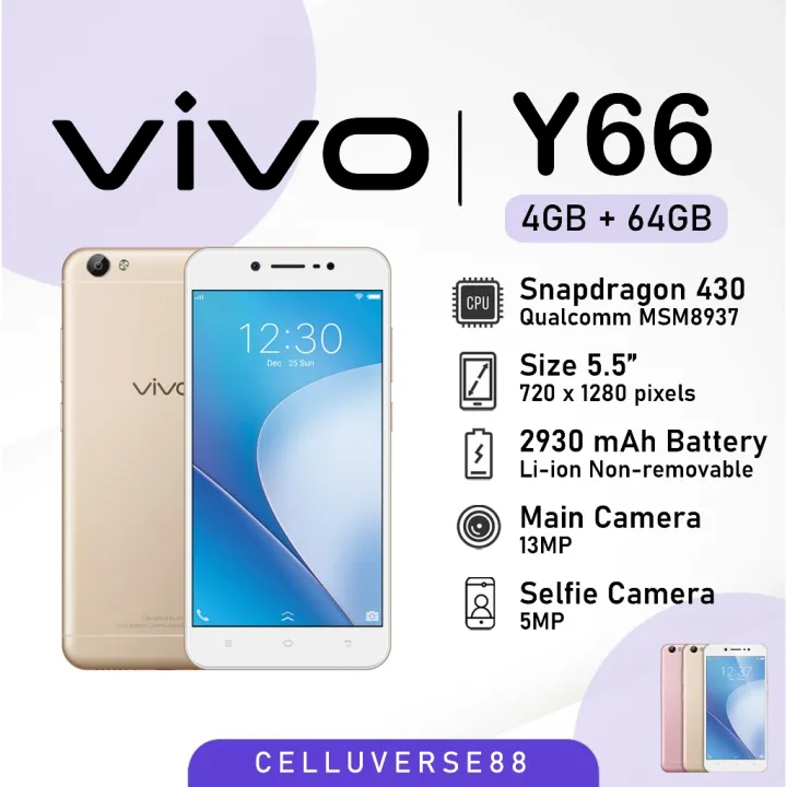 Imported%20Original%20Vivo%20Y66%20Mobile%20%7C%20100%25%20INSPECTED%20%7C%204GB%20RAM%20%7C%2064GB%20ROM(STORAGE)%20%7C%202930mAh%20Battery%20%7C%20Fresh%20Kit%20%7C%20Dual%20Sim%20PTA%20Approved%20%7C%20BEST%20FOR%20ADULT%20AND%20KIDS%20BOTH%20%7C%20Android%208.1%20%7C%20Just%20Like%20New%20Condition%20%7C%20With%20Box,%20Charger,%20Cable%20&%20FREE%20Handsfree%20-%20Image%204