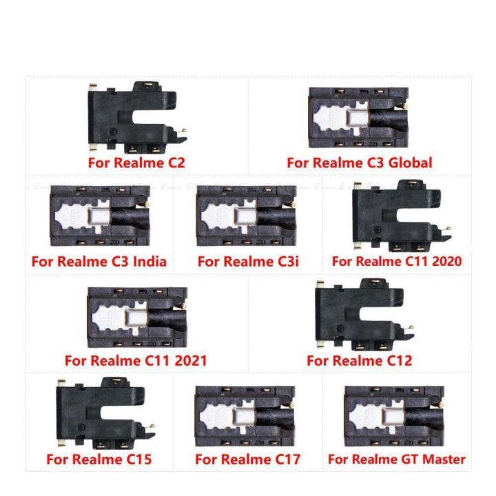 Headphone Jack Audio Flex Port Connector Parts for OPPO Realme C2 C3 C3i C11 C12 C15 C17 GT Master Ear Earphone