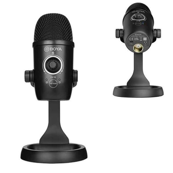 BOYA BY-CM5 USB Microphone Gaming Streaming Condenser Microphone for PC Laptop Smartphone Windows Mac Youtube Recording