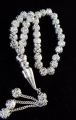 Tasbeeh of 33 beads  chandi Tasbih   silver Tasbeeh  prayer Tasbeeh  silver (chandi ). 