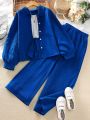 The Nargis Bano Stitched Stylish Western Wear Jumpsuit 2Pc Dress for Women – Elegant Casual & Party Wear Outfit 2025 | Trendy 2 Piece Dress Online in Pakistan. 
