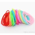 Best Quality Pack of 6 Bands Friendship Rubber Hand Band. 