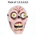 Horror Zombine Mask Cosplay Plastic Moveable Eyes Masks. 