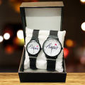 Customize Name Magnet Chain Watch For Couple Watch (PERFECT GIFT FOR YOUR LOVED ONES). 